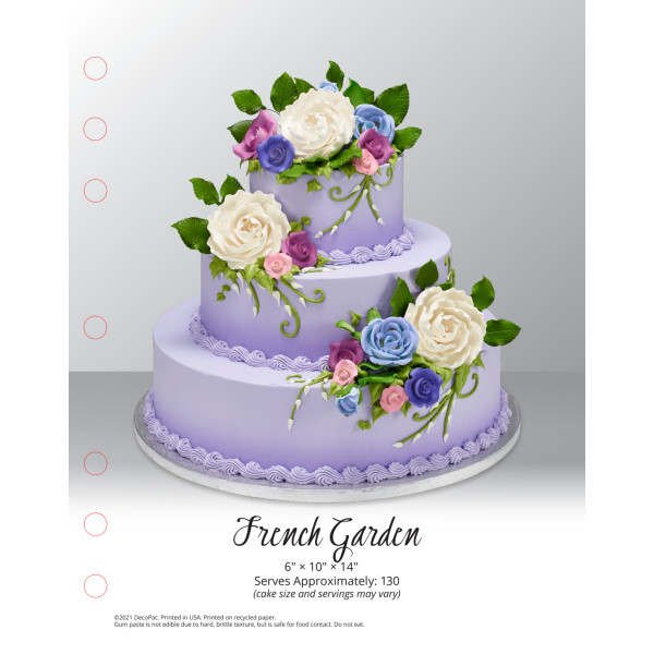 French Garden The Magic of Cakes® Wedding Page