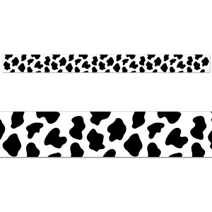 Cow Print EZ Border, 48 Feet