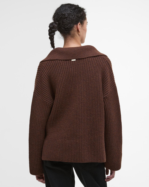 Robyn V-Neck Jumper Vicuna