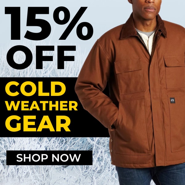 15% Off Cold Weather Gear. Shop Now.