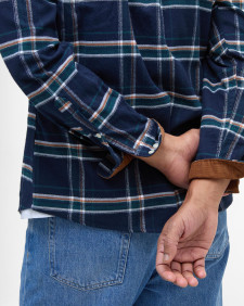 Camicia a quadri dal taglio sartoriale Ronan 