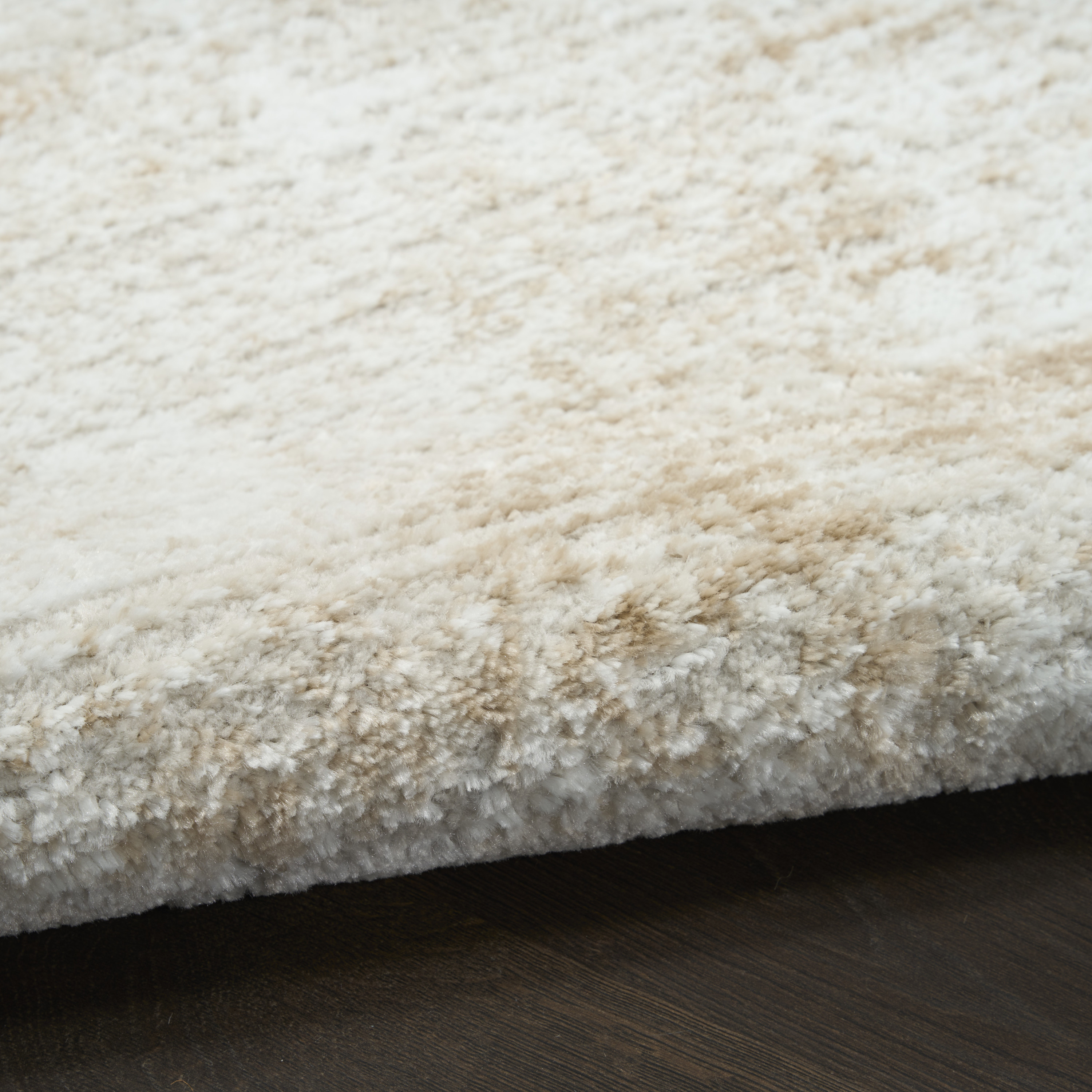 Nourison Dekor 4' x 6' Ivory Beige Modern Indoor Rug