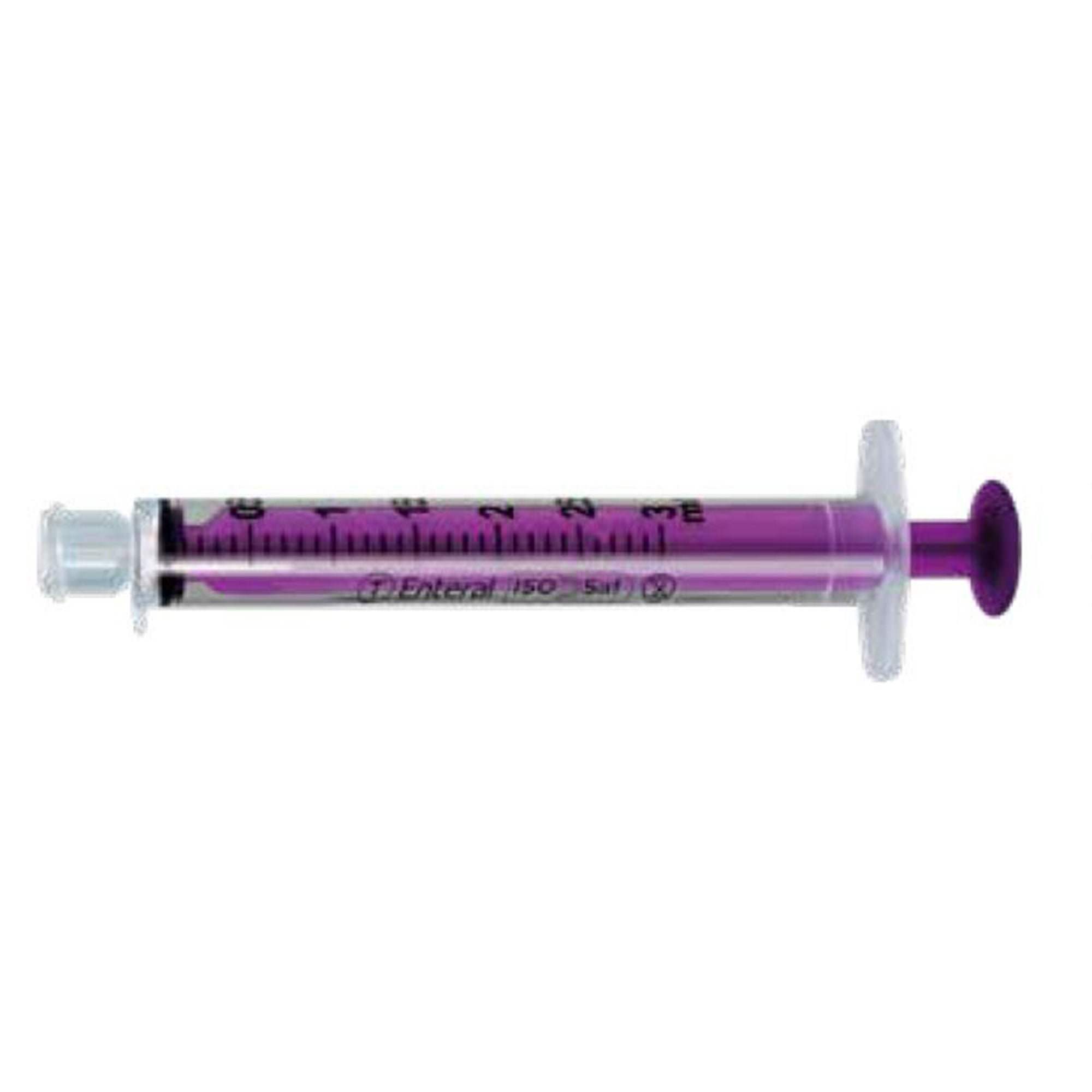 GBUK Group Ltd. SYRINGE, ENFIT LOW DOSE W/PUSHFIT CAP O RING PUR 3ML (100/BX