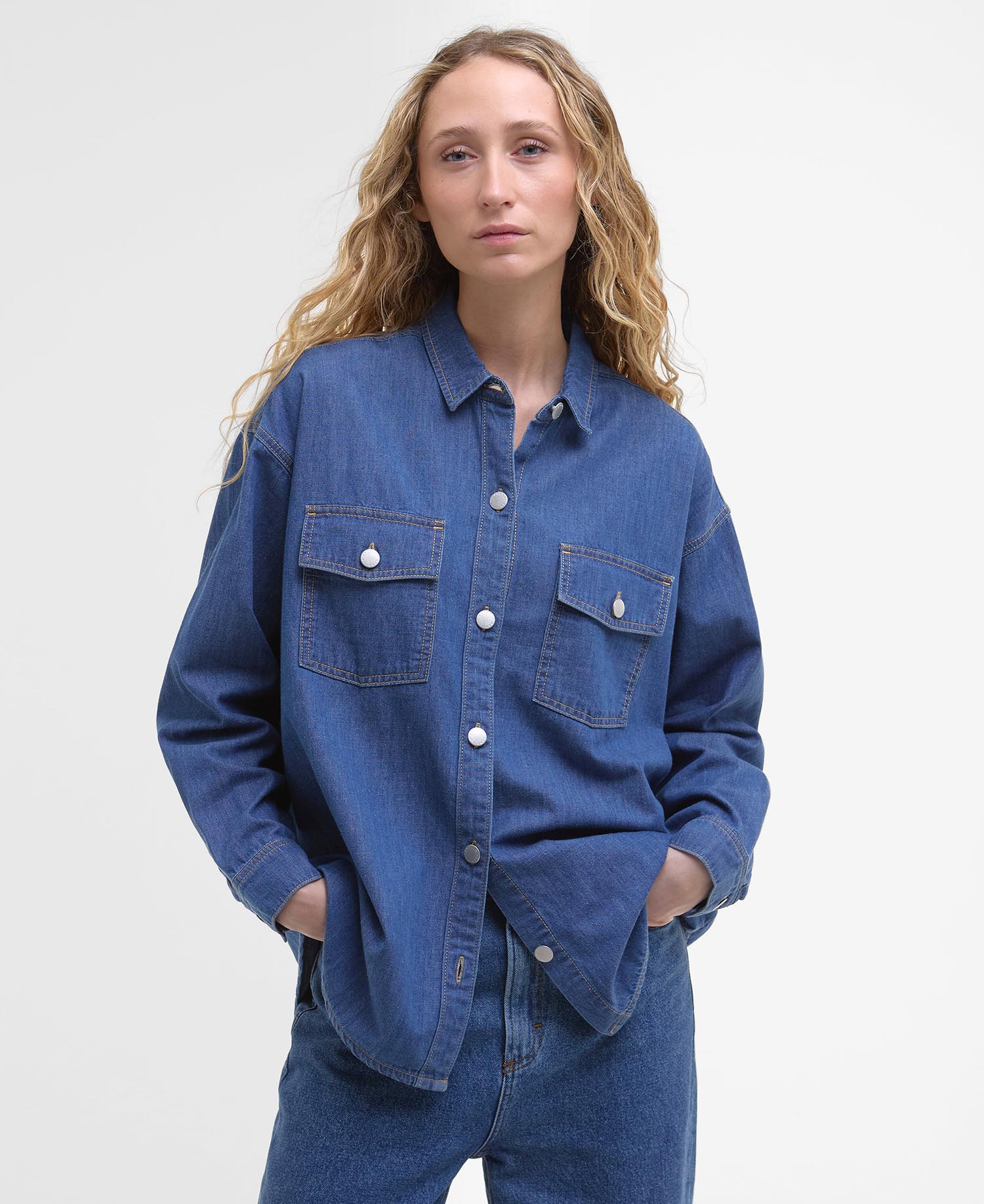 Woodrow Oversized Denim Shirt image number 0