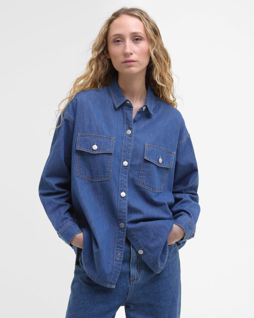 Woodrow Oversized Denim Shirt Authentic