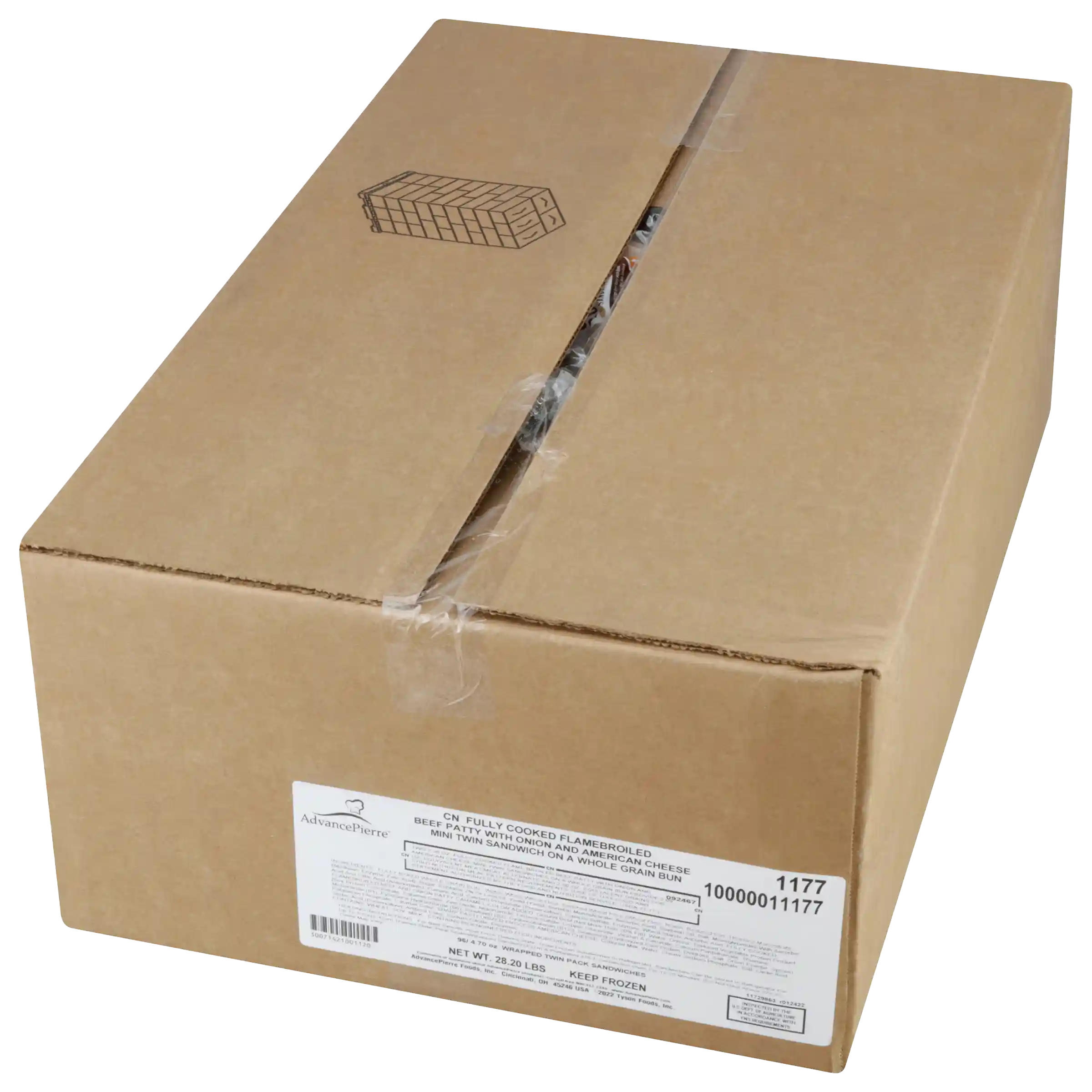AdvancePierre™ Individually Wrapped Mini Twin Cheeseburgers, 96/4.70 oz._image_4