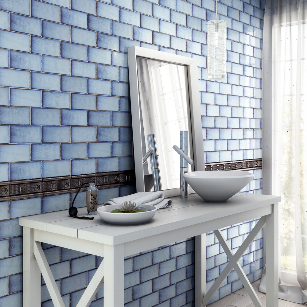 Antic Special Via Lactea 3 in. x 6 in. Ceramic Wall Tile