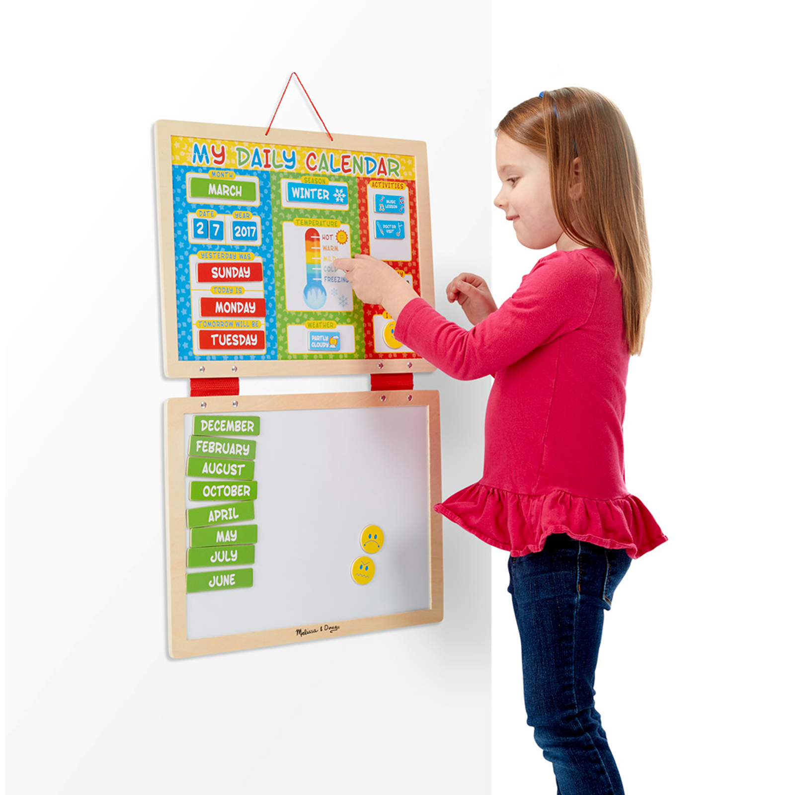 Melissa & Doug My First Daily Magnetic Calendar image number null
