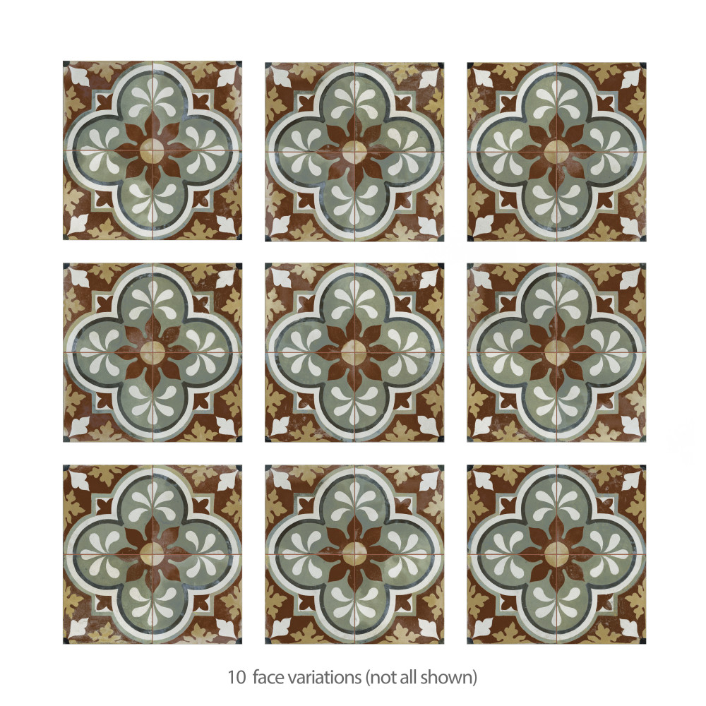 Kings Barna Born 17-5/8 in. x 17-5/8 in. Ceramic Floor and Wall Tile