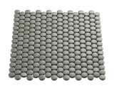 Multiplier Grey 3/4″ Penny Round Mosaic Matte Multiplier Grey 3/4″ Penny Round Mosaic Matte
