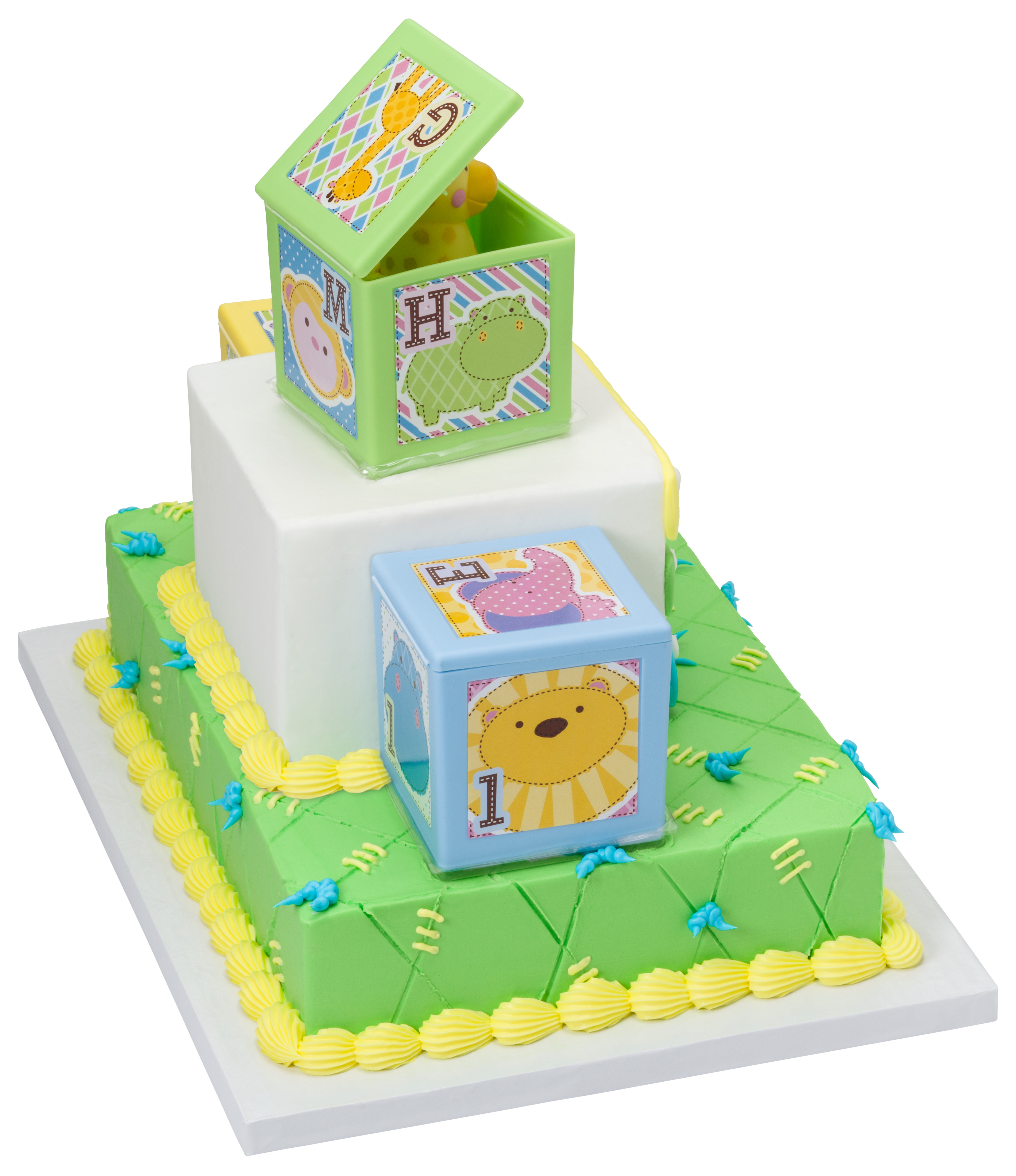 Abc Baby Blocks Signature Cake Decosets | DecoPac