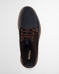Chukka Boots Hadston Navy/Dark Brown