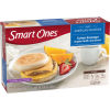 Smart Ones Turkey Sausage English Muffin Sandwich with Egg Whites & Cheese, 2 ct Box