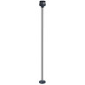 Fixing plate with 800mm aluminium pole for modular tower lights Harmony XVU black 60mm