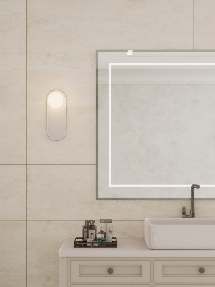 Habanera Bone 11-7/8 in. x 35-1/2 in. Ceramic Wall Tile