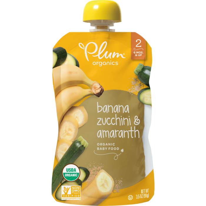 Banana, Zucchini & Amaranth Baby Food
