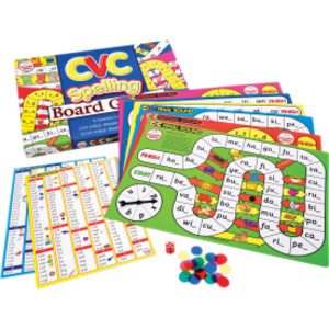 CVC Spelling Board Game