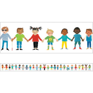 All Are Welcome Kids Straight Borders, 36 Feet