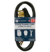Range Cord 5' 50 Amp 4 Wire &mdash; Model #: WX09X10036