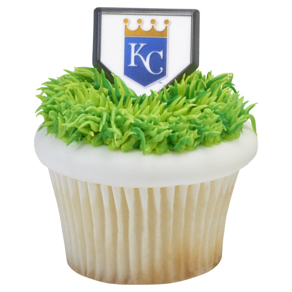 MLB® Home Plate Team Logo Cupcake Rings