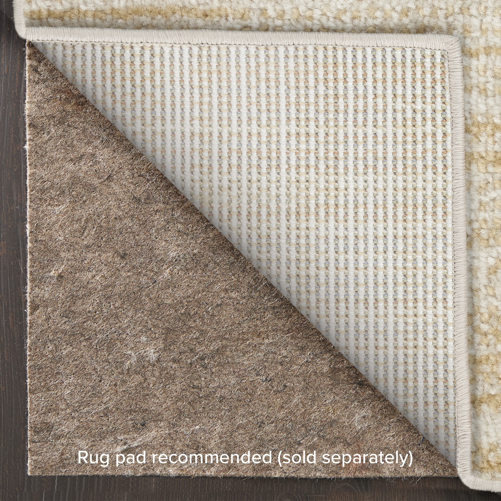 Nourison Nourison Essentials 8' x 10' Ivory Gold Outdoor Rug