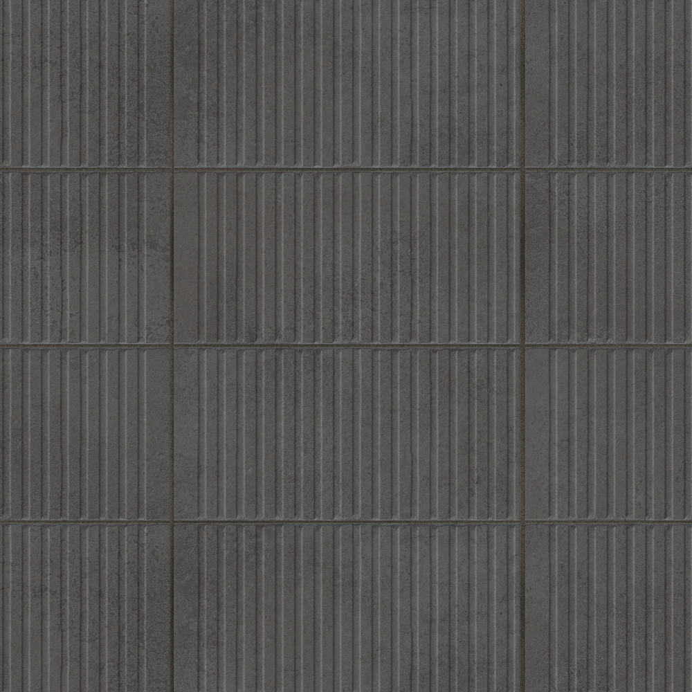 Kings Loft Black 7-7/8 in. x 15-3/4 in. Ceramic Wall Tile