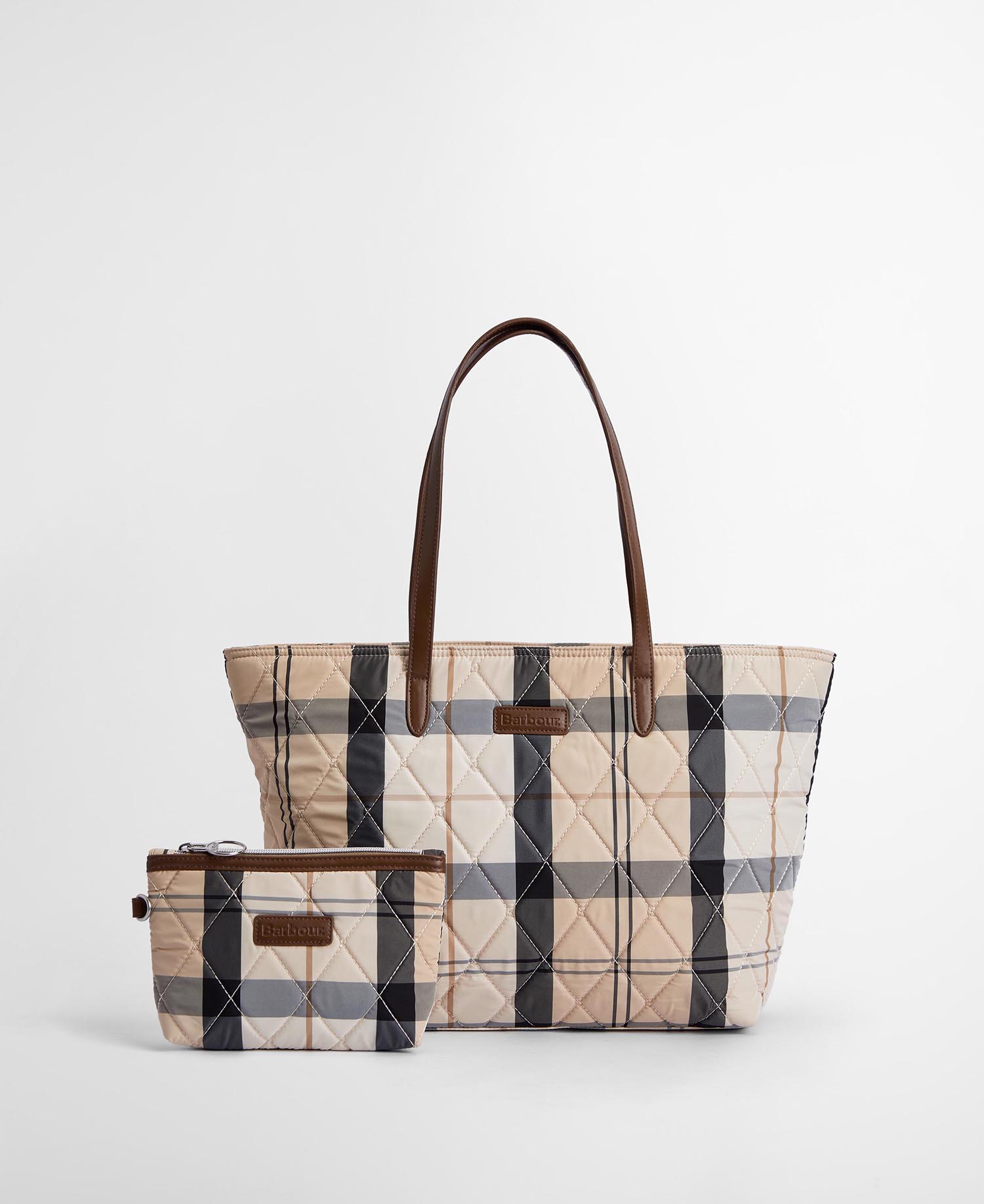 Wetherham Quilted Tartan Tote Bag image number 0