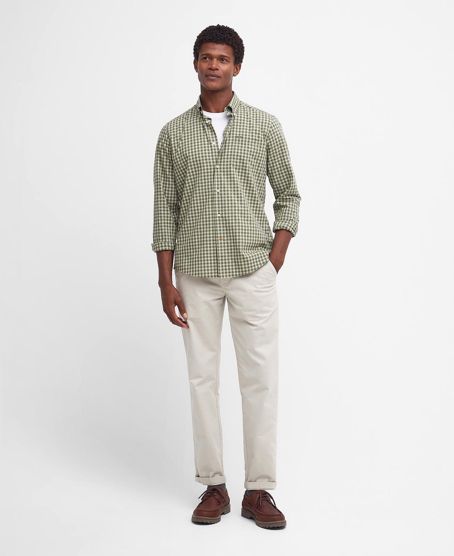 Merryton Tailored Long-Sleeved Shirt image number 1