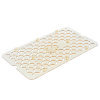 Full-size Super Pan® high-temperature plastic false bottom in amber