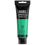Liquitex BASICS Acrylic Paint 118 mL Tube Bright Aqua Green