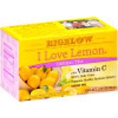 I Love Lemon Herbal Tea - Case of 6 boxes- total of 120 teabags