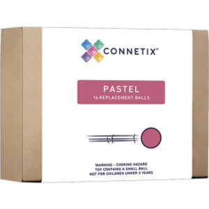 Magnetic Tiles Pastel Ball Pack, 16 Pieces