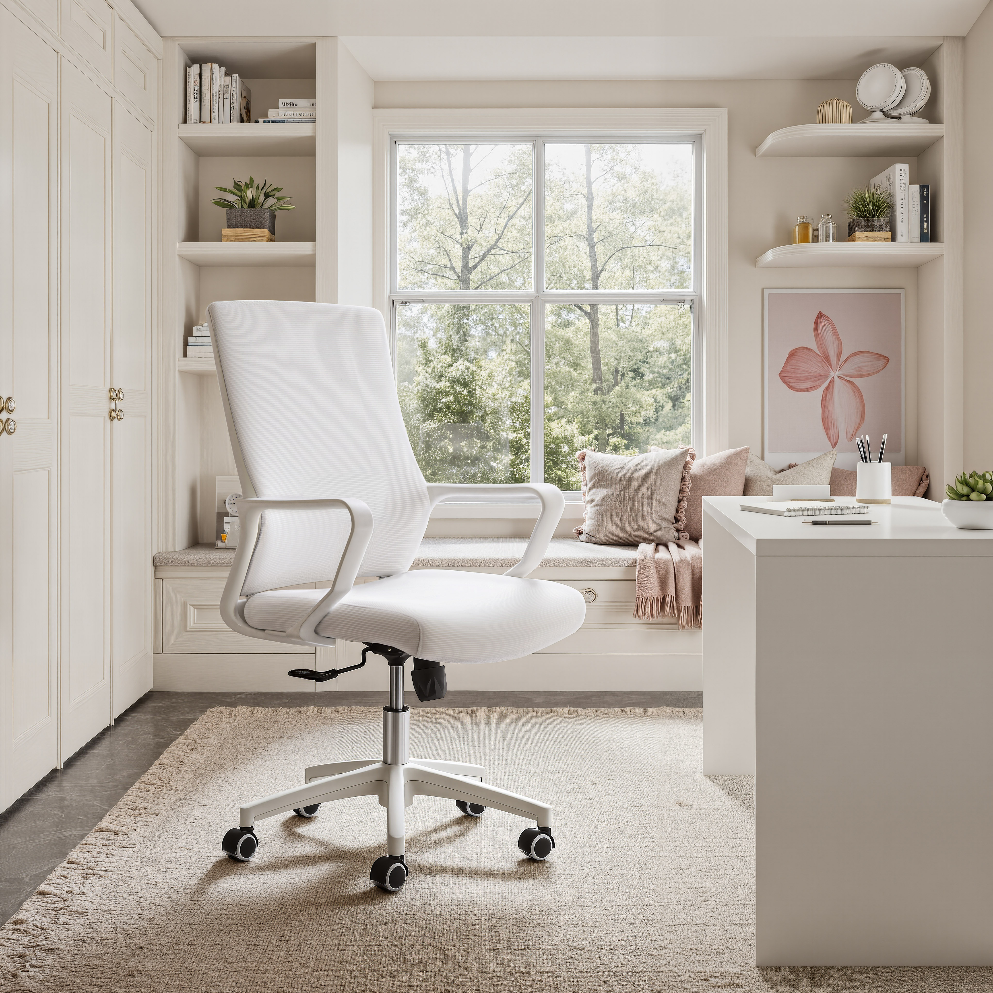 Jett Low Back Office Chair White product image