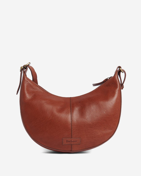 Borsa Laire in pelle a mezzaluna