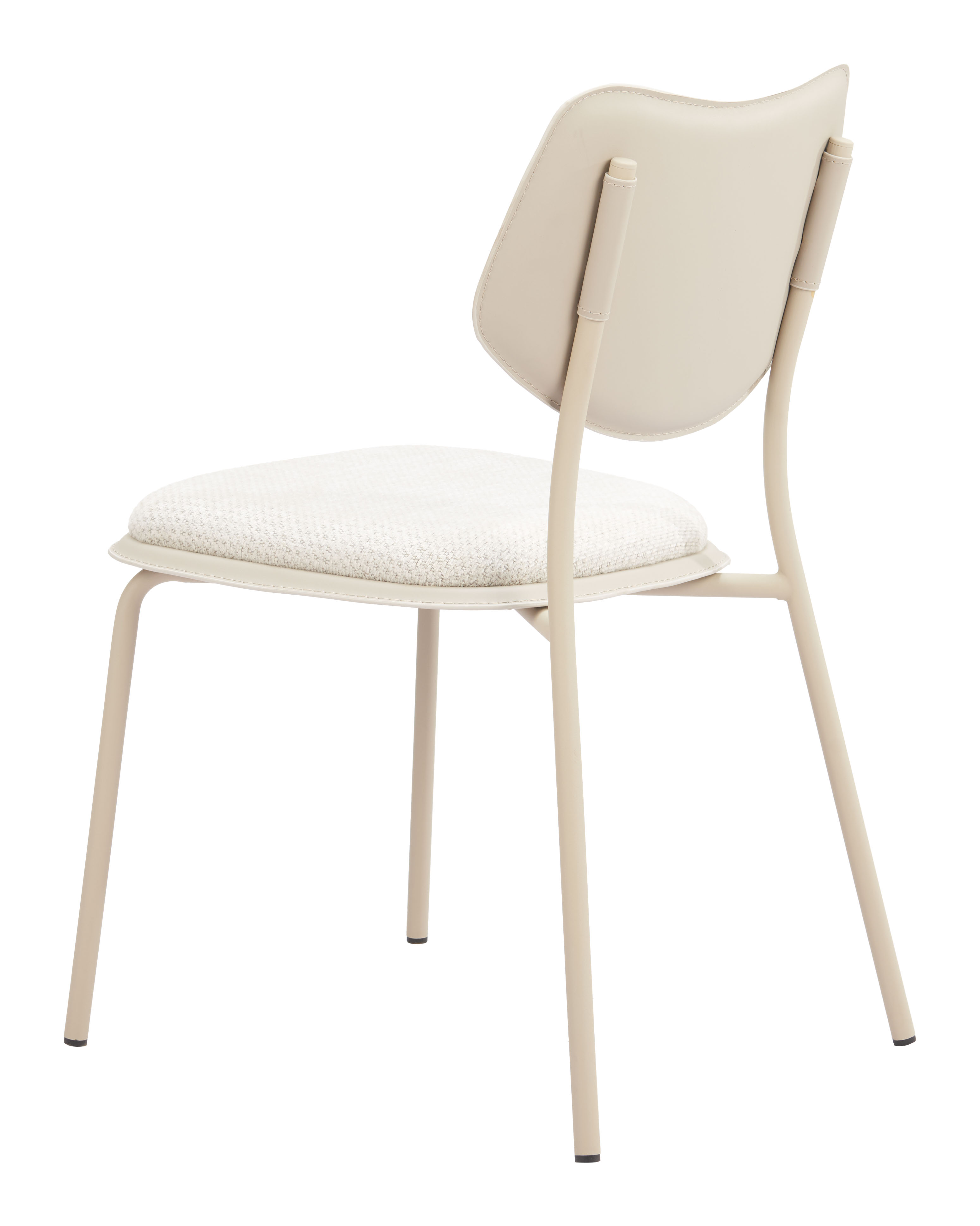 Zeal Dining Chair (Set of 4) Light Gray & Beige product image