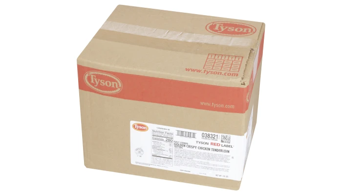 Tyson Red Label® Fully Cooked Golden Crispy Chicken Tenderloin Fritters _image_5
