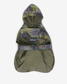 Packable Tartan Dog Coat 