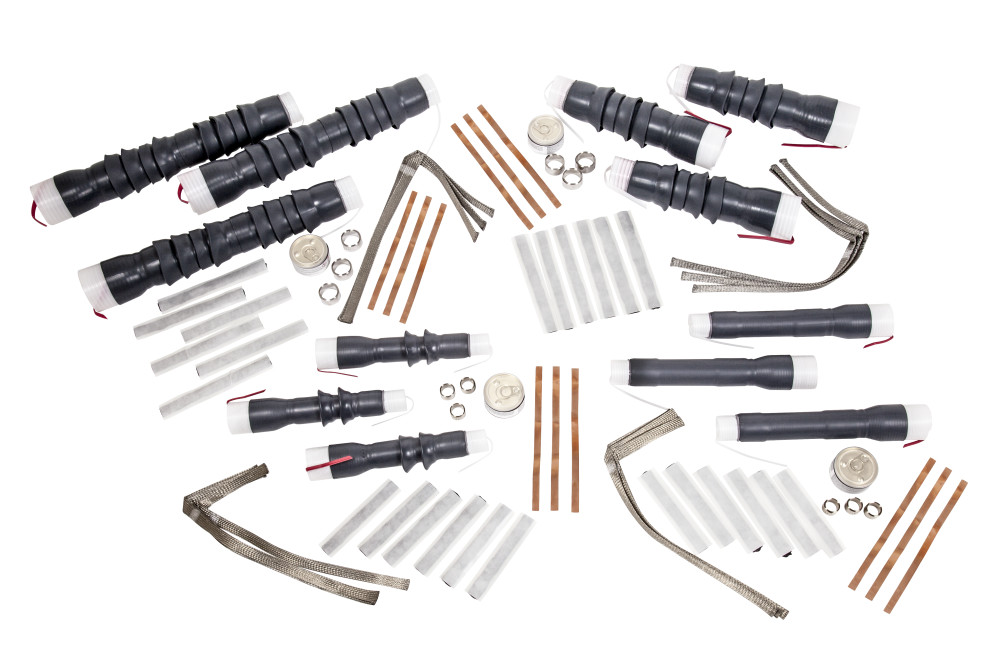 3M™ Cold Shrink QS-III 3/C Armored or Non-Armored Cable Splice Kits 5786A-MT, 5787A-MT & 5788A-MT