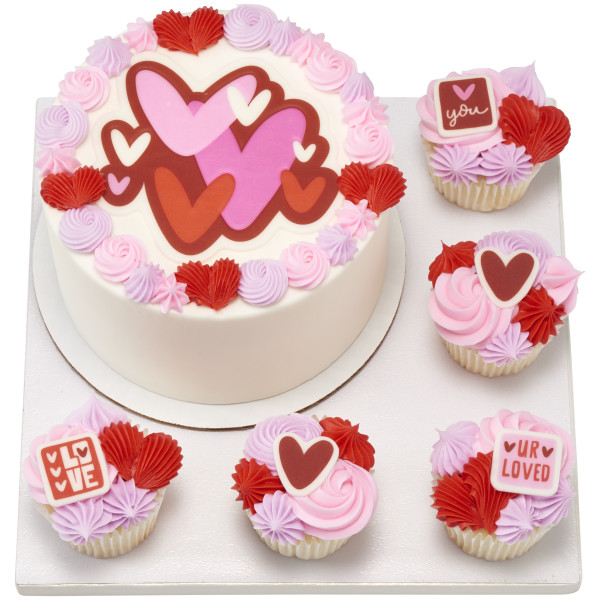 You Are Loved Assortment Medallions Made Simply™ SugarStyle® Edible Decorations