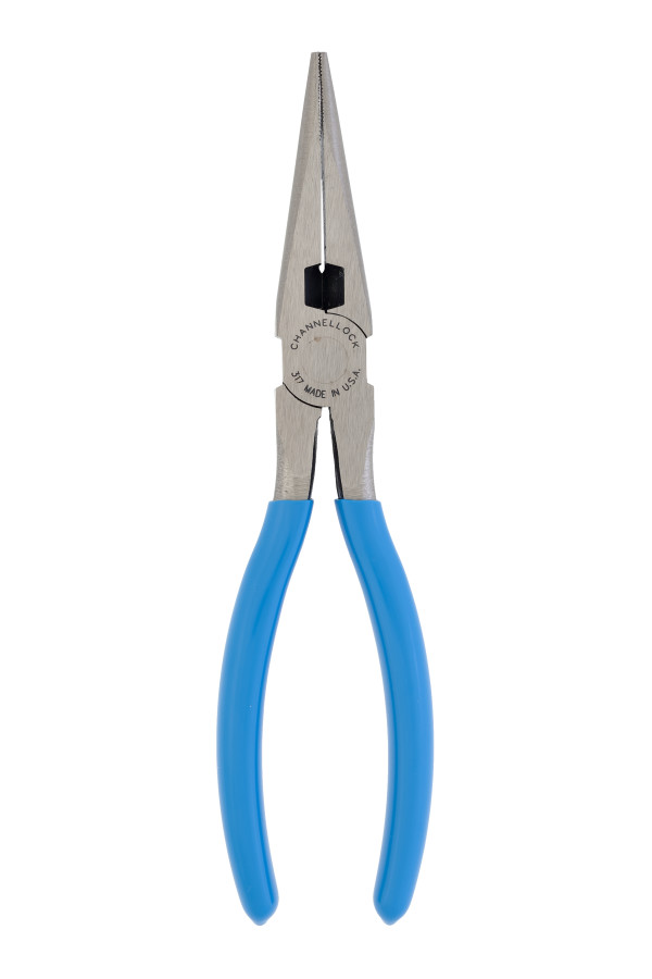 317 8-inch Long Nose Pliers with Side Cutter