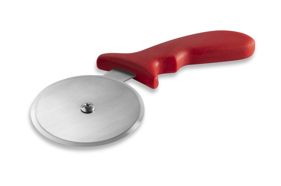 4” Heavy Duty Pizza Cutter in Red