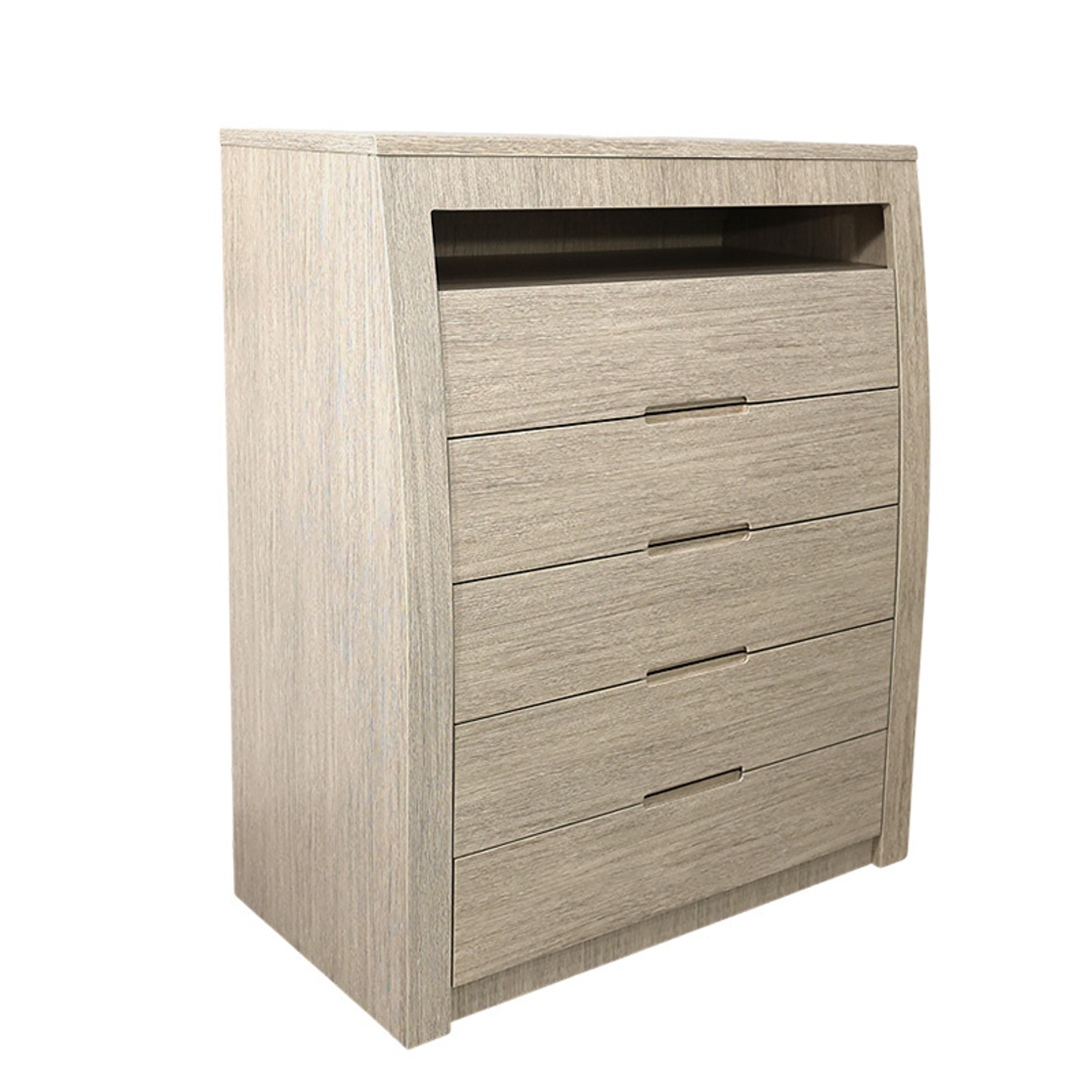 Product image of the  Skyline Tallboy (5 Drawer), Sand from Forty Winks
