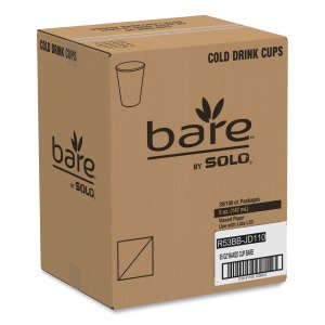 Solo, Bare Eco-Forward Paper Cold Cups, ProPlanet Seal, 5 oz, Green/White