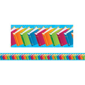 Books Straight Border Trim, 35 Feet