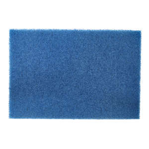 Square Scrub,  14"x20" Blue Driver Pad - 5/Cs