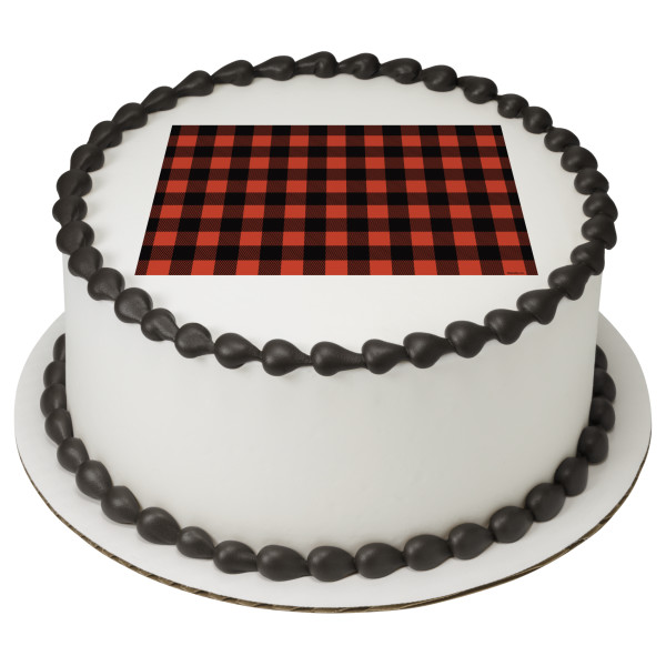 Buffalo Check PhotoCake® Edible Image®