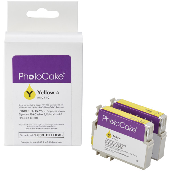 XP420 Yellow Cartridge - Red 3 Free PhotoCake® Ink