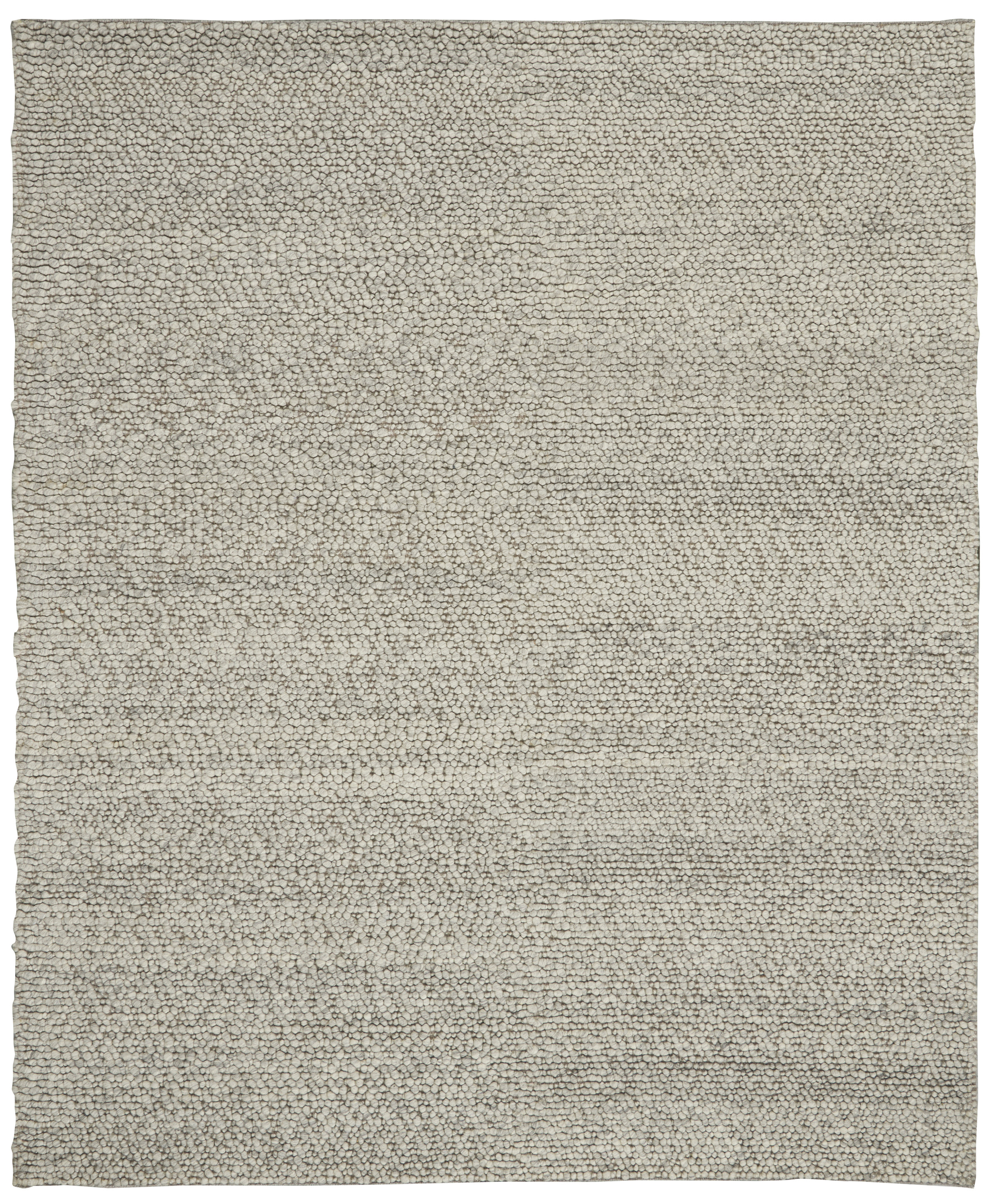 Calvin Klein Riverstone 9' x 12' Grey Ivory Contemporary Indoor Rug