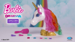 Barbie Dreamtopia Unicorn Styling Head, 10-pieces, Kids Toys for Ages 3 Up, Gifts and Presents - image 2 of 4