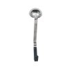 4-ounce stainless steel ladle with black Ergo Grip™ Kool-Touch® handle